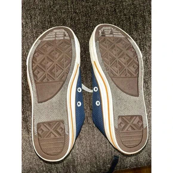 Converse All Star Junior 3 Blue Canvas Low Top Sneakers Youth Shoes - Picture 3 of 9